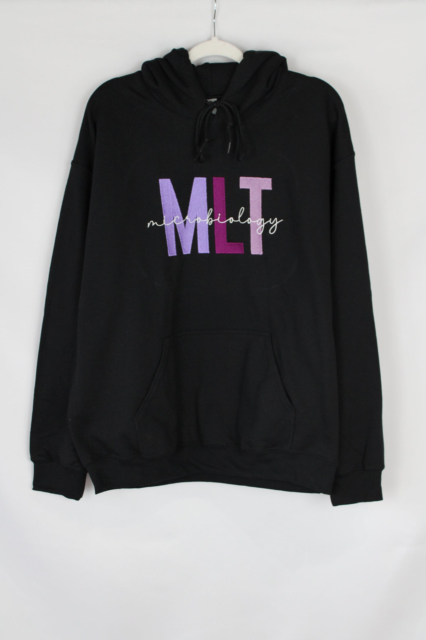 MLT Microbiology Black Hoodie (Large)