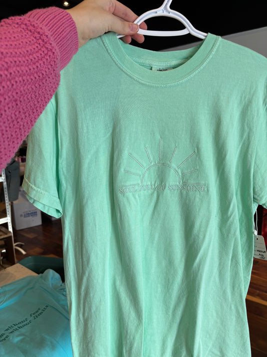 Soul Full of Sunshine Teal (Medium)